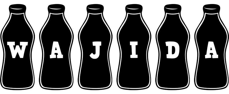 Wajida bottle logo