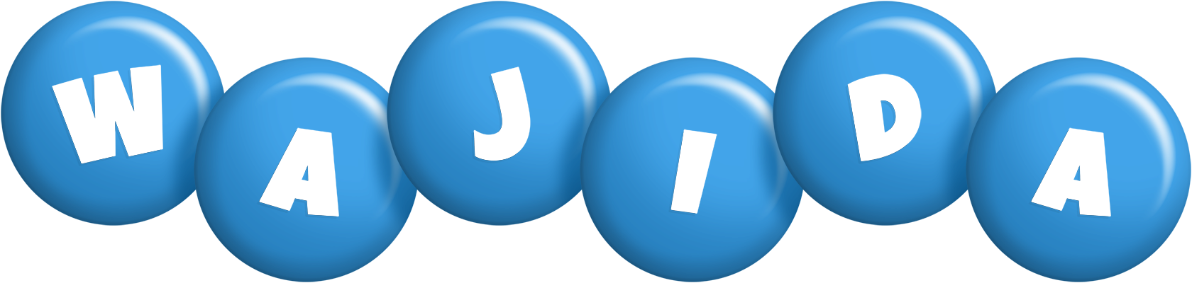 Wajida candy-blue logo