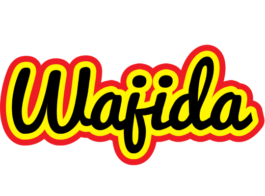 Wajida flaming logo