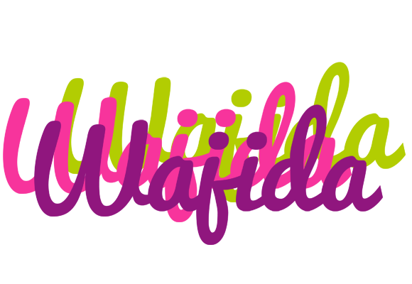 Wajida flowers logo