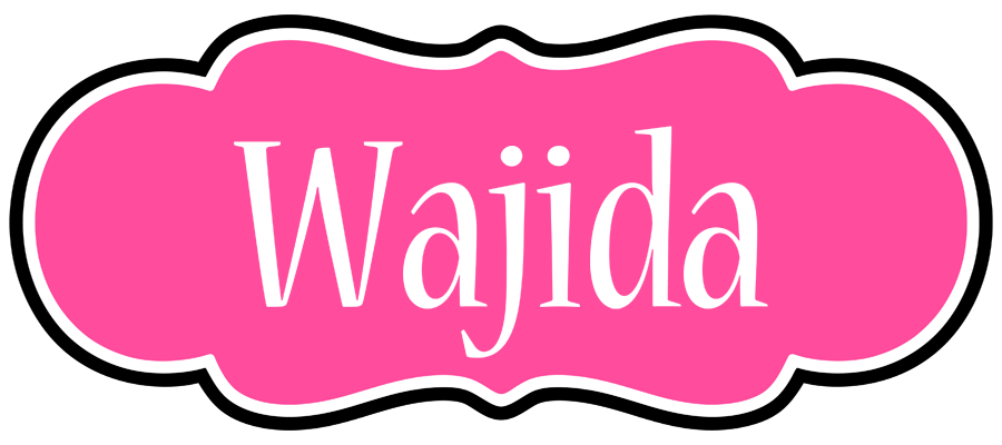 Wajida invitation logo