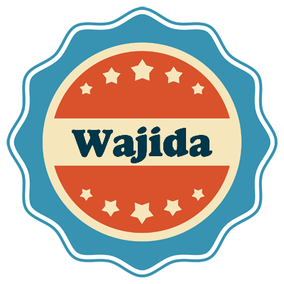 Wajida labels logo