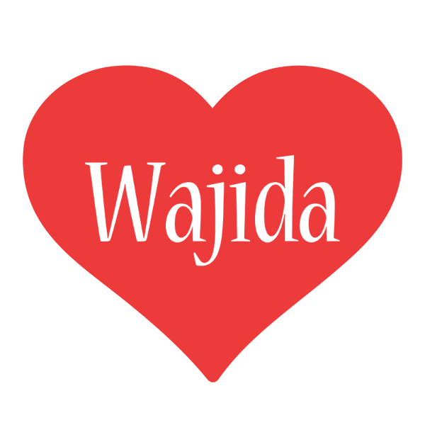 Wajida love logo