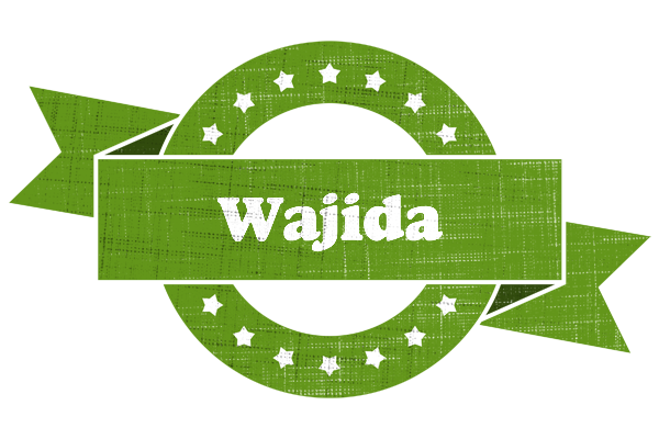 Wajida natural logo