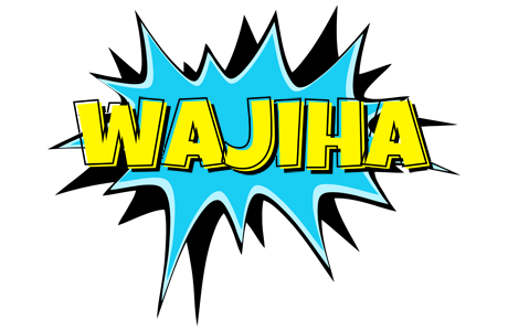 Wajiha amazing logo