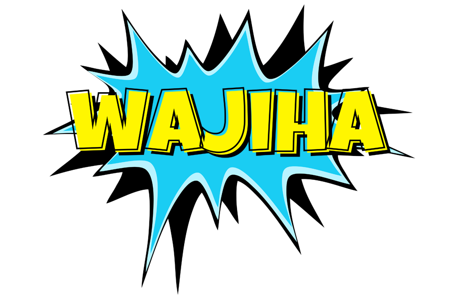 Wajiha amazing logo