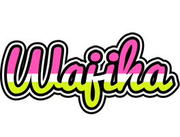 Wajiha candies logo