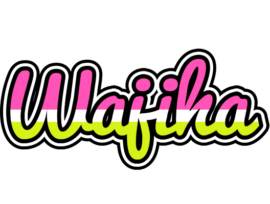 Wajiha candies logo