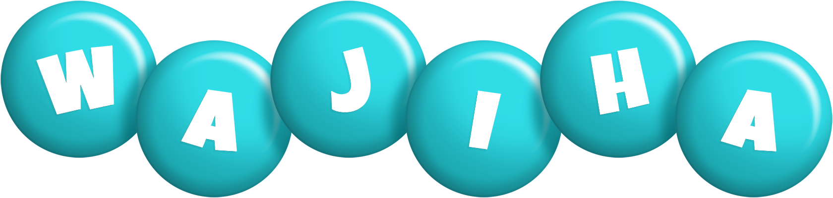Wajiha candy-azur logo