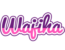 Wajiha cheerful logo