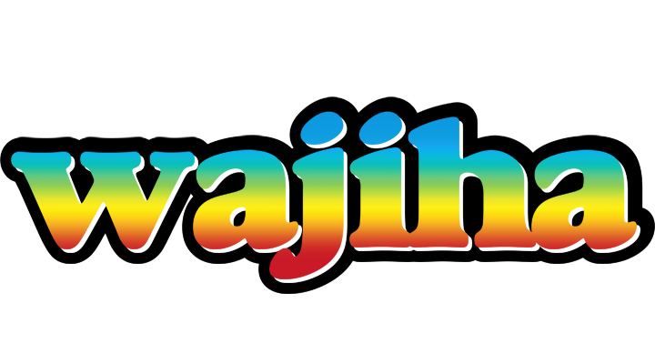 Wajiha color logo