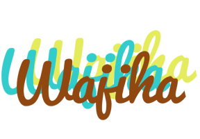 Wajiha cupcake logo