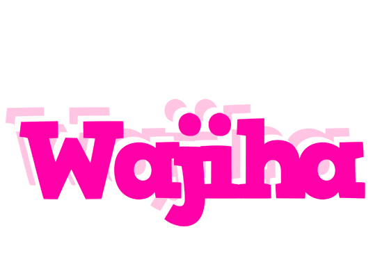 Wajiha dancing logo
