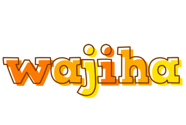 Wajiha desert logo