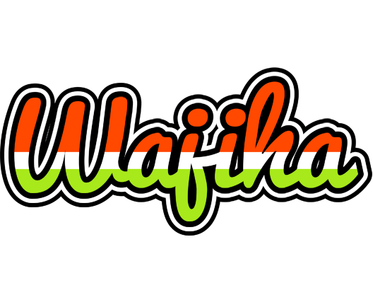 Wajiha exotic logo