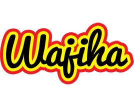 Wajiha flaming logo