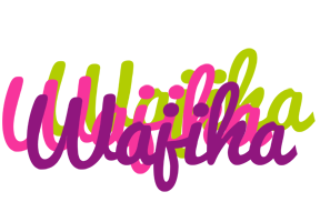 Wajiha flowers logo