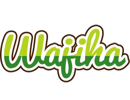 Wajiha golfing logo