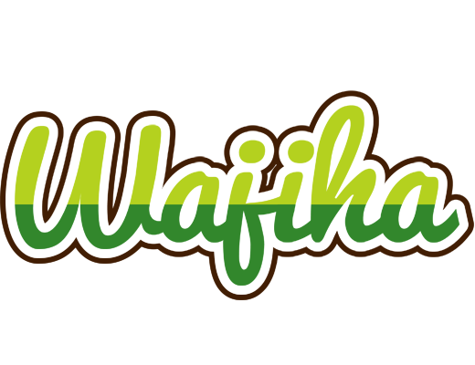 Wajiha golfing logo