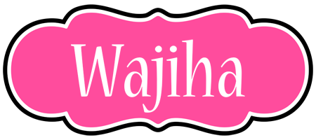 Wajiha invitation logo