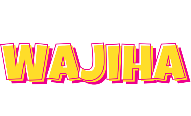 Wajiha kaboom logo