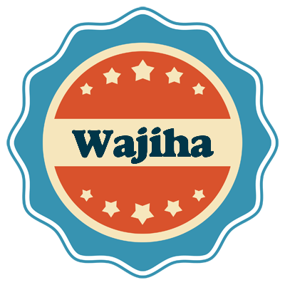 Wajiha labels logo