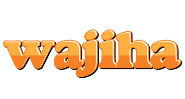 Wajiha orange logo