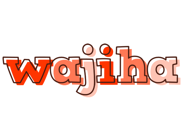 Wajiha paint logo