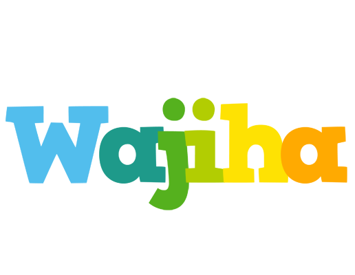 Wajiha rainbows logo
