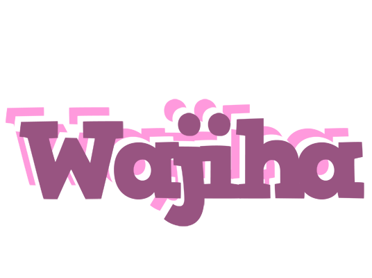 Wajiha relaxing logo