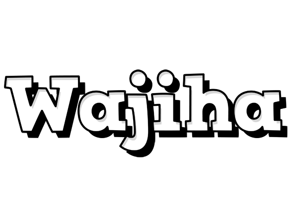 Wajiha snowing logo