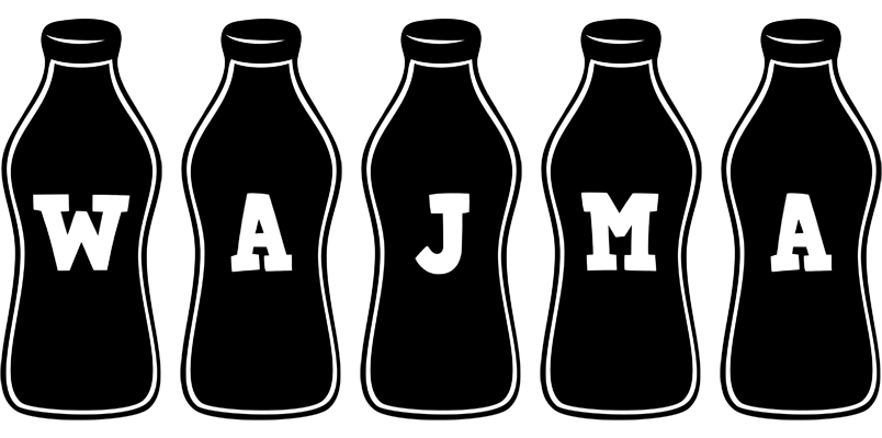 Wajma bottle logo