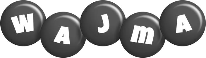 Wajma candy-black logo