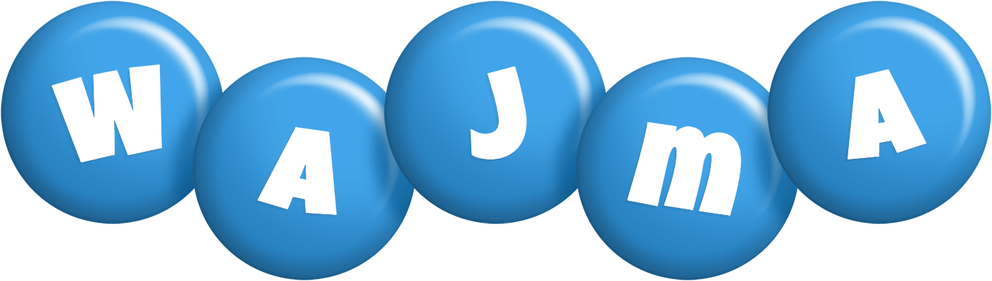 Wajma candy-blue logo