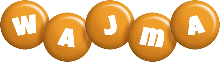Wajma candy-orange logo