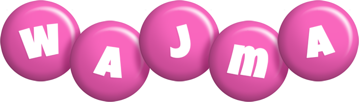 Wajma candy-pink logo