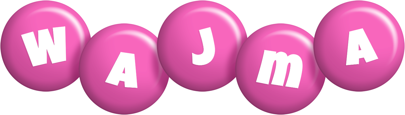 Wajma candy-pink logo