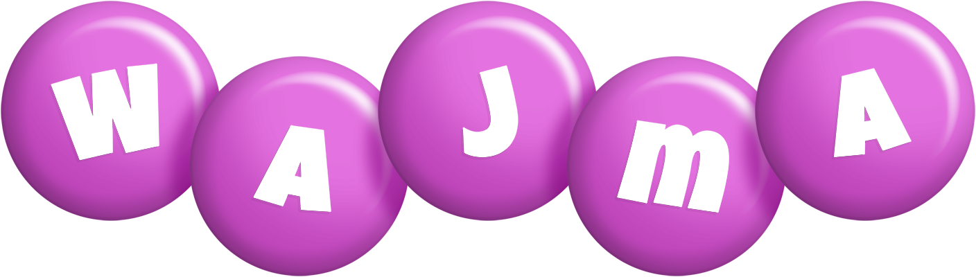 Wajma candy-purple logo