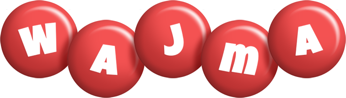 Wajma candy-red logo