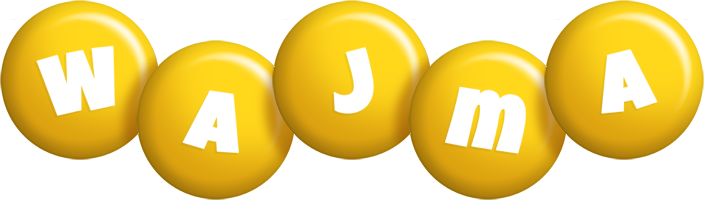 Wajma candy-yellow logo