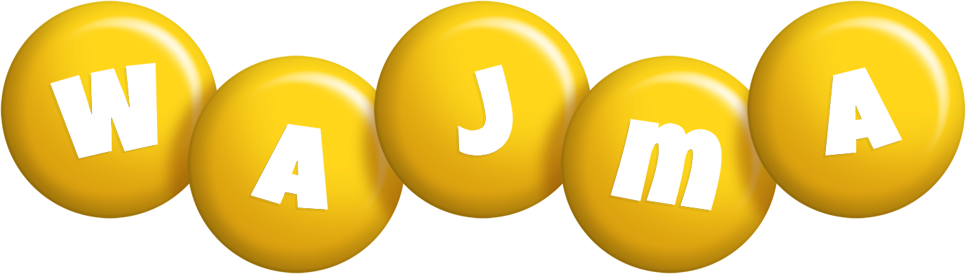 Wajma candy-yellow logo