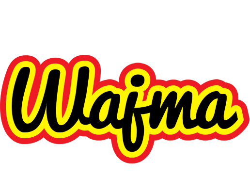 Wajma flaming logo
