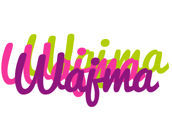 Wajma flowers logo