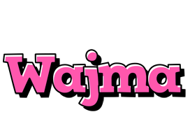 Wajma girlish logo