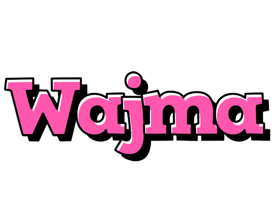 Wajma girlish logo