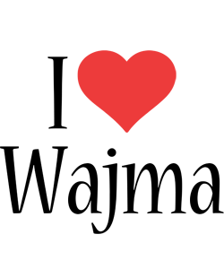 Wajma i-love logo