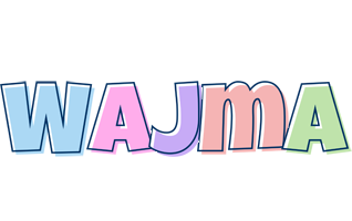Wajma pastel logo