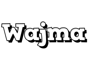 Wajma snowing logo