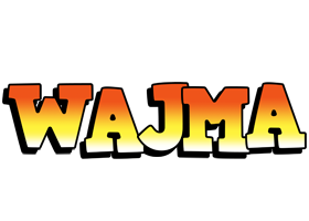 Wajma sunset logo