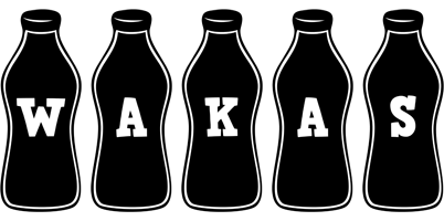 Wakas bottle logo